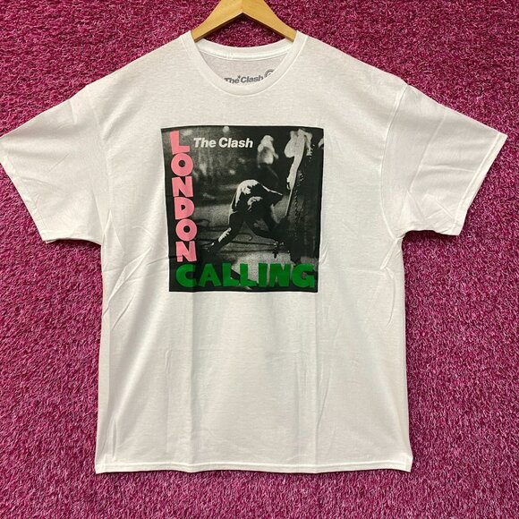 The Clash London Calling Album Cover Rock Band T-Shirt XL - Picture 1 of 4